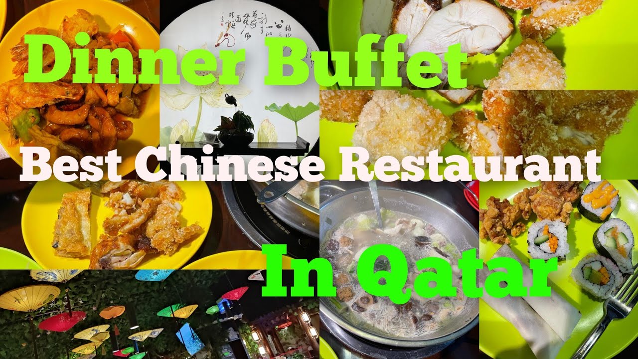 Best Chinese Restaurant in Qatar# Dinner Buffet# Shanghai Garden in City Center Mall#Doha