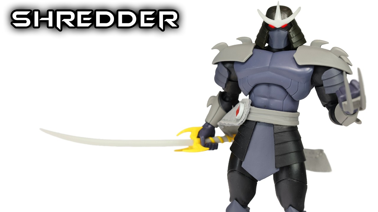 Super7 SHREDDER Teenage Mutant Ninja Turtles Action Figure Review