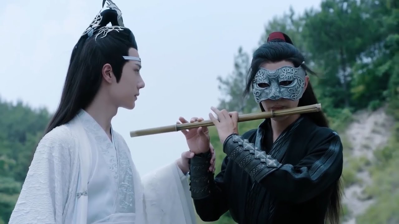 💙蓝湛和无羡终于相见，蓝湛紧紧的抓着魏无羡的手，生怕他再从自己眼前消失|陳情令 The Untamed