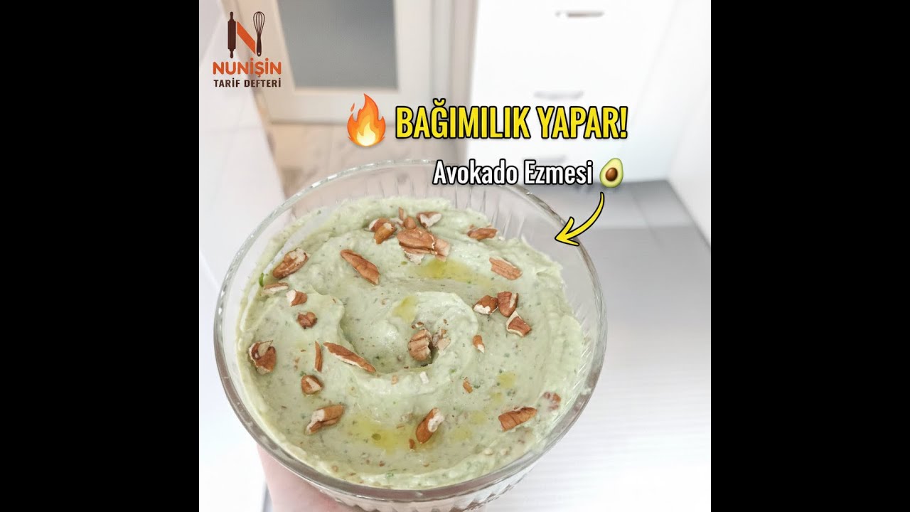 AVOKADOYU HİÇ BÖYLE DENEDİNİZ Mİ? 🥑 | Cevizli ve Pratik Avokado Ezmesi Tarifi  #pratiktarifler #meze
