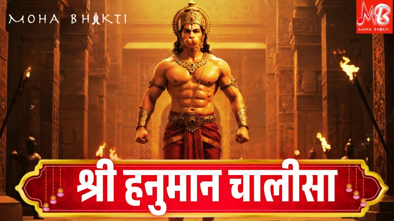 हनुमान चालीसा  | Hanuman Chalisa | shree hanuman chalisa | shree guru charan saroj raj | Moha bhakti