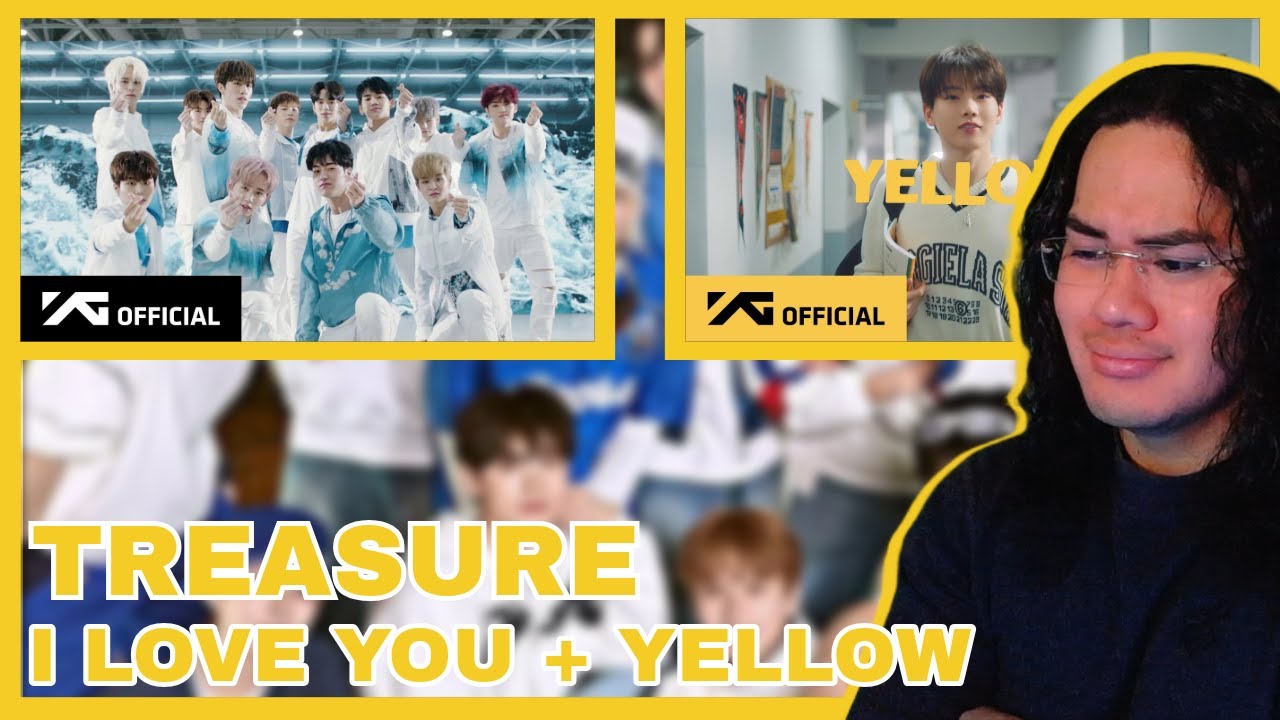 TREASURE | ‘사랑해 (I LOVE YOU)’ M/V + ‘YELLOW’ M/V  | REACTION