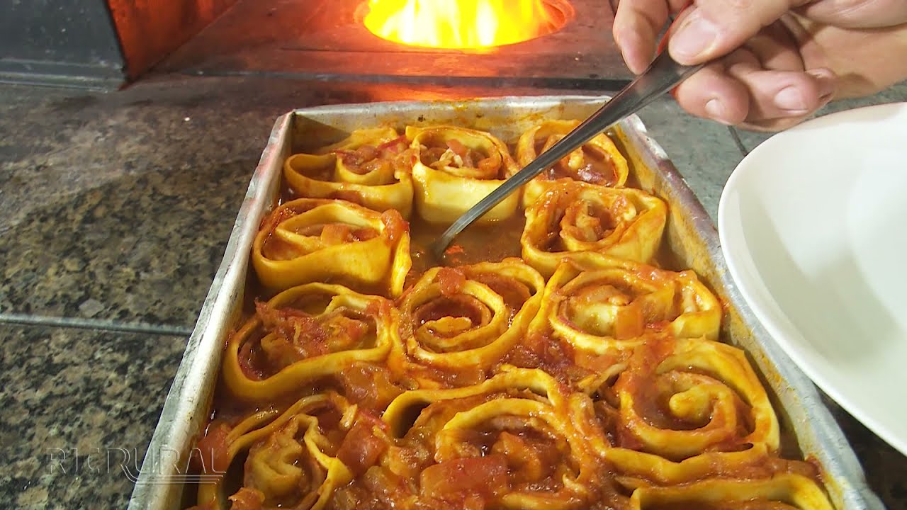 Receita de Rondelli com Massa Caseira