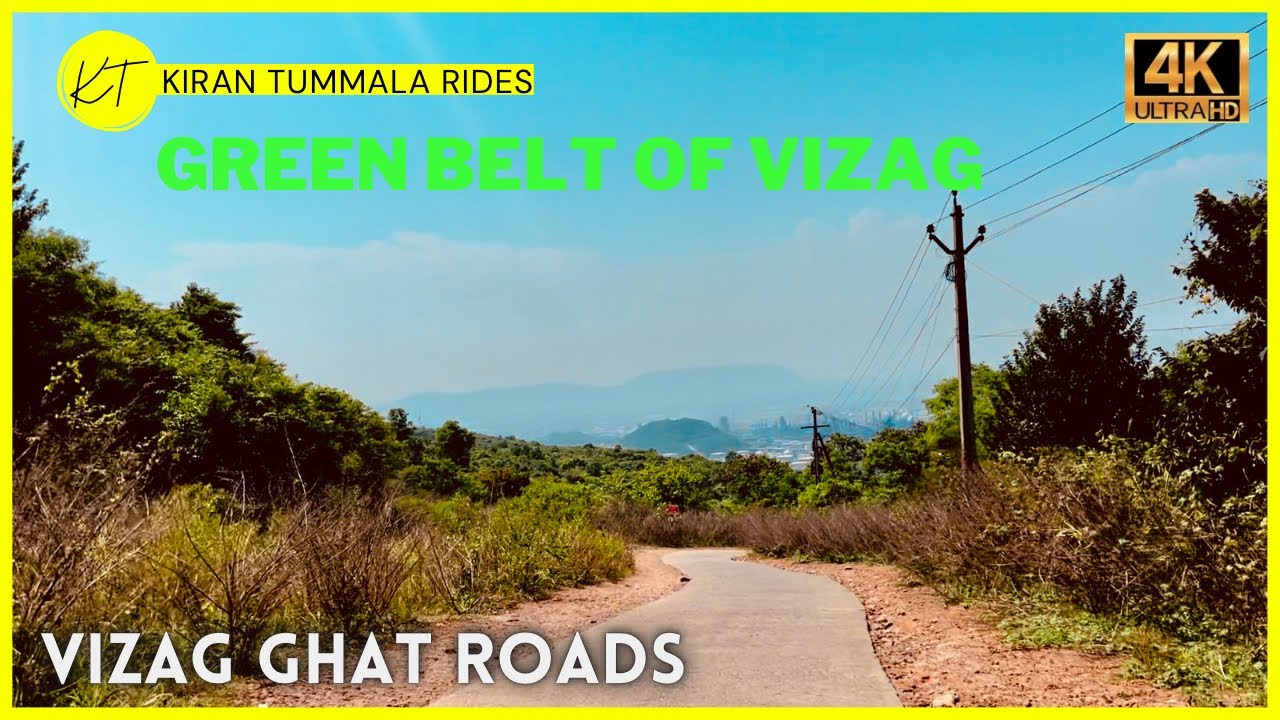 Yarada Ghat Road | Green Belt Of Vizag | Dolfin Hills | Ghat Road Bike Ride | Vlog | Kiran Tummala