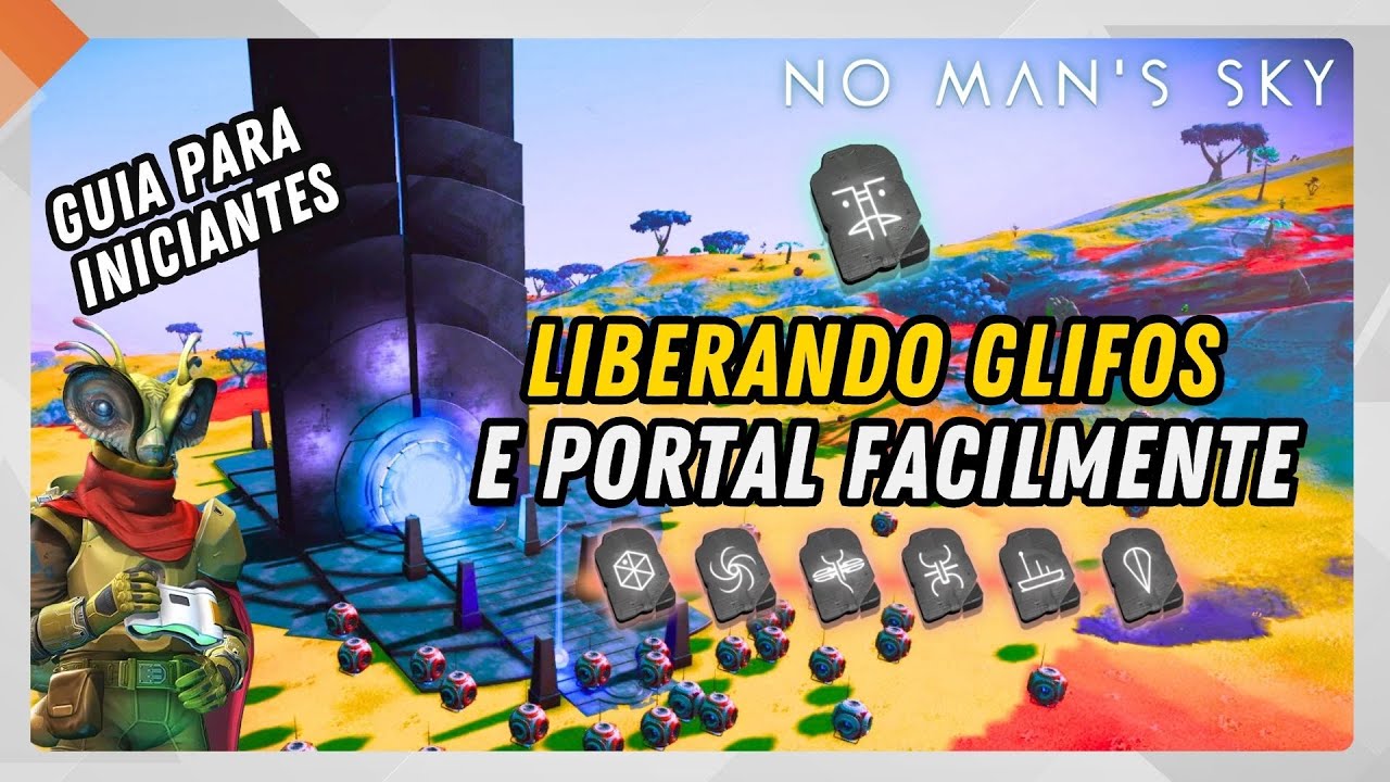 Liberando Glifos e Portal Facilmente | No Man's Sky