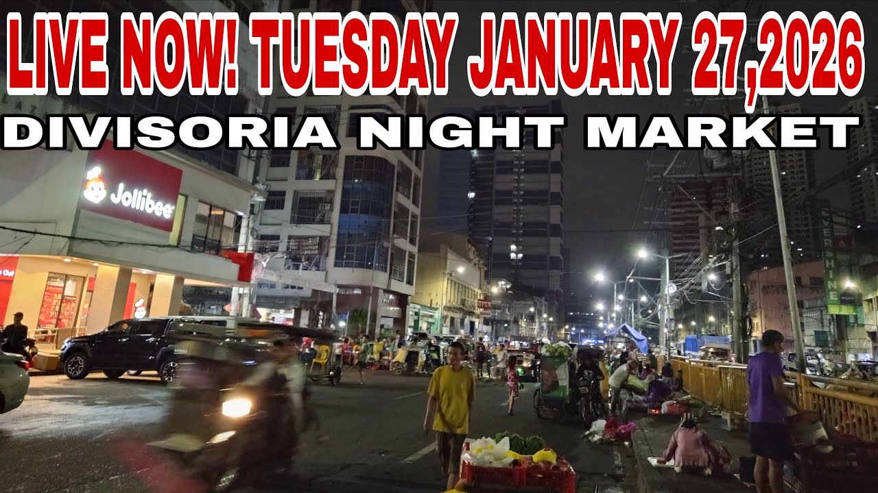 LIVE NOW! SA KAHABAAN NG C.M.RECTO AVE.TONDO & BINONDO SIDE DIVISORIA 💯😳🤗