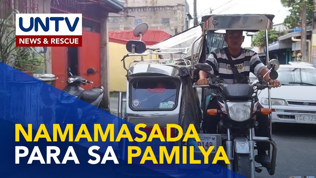 Haligi ng tahanan, itinaguyod ang pamilya sa pamamagitan ng pamamasada ng tricycle | Laban Lang