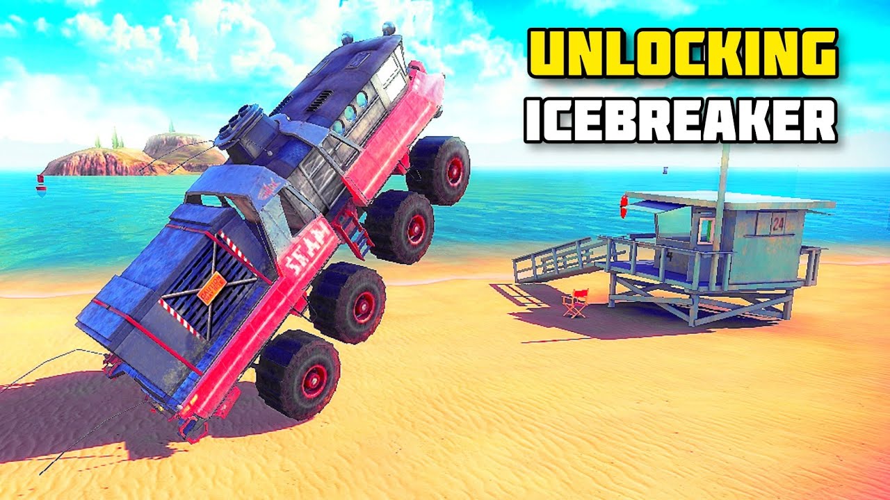 UNLOCKING ICEBREAKER WITH CARDPACK | OFF THE ROAD 1.10.1 OPEN WORLD DRIVING GAME