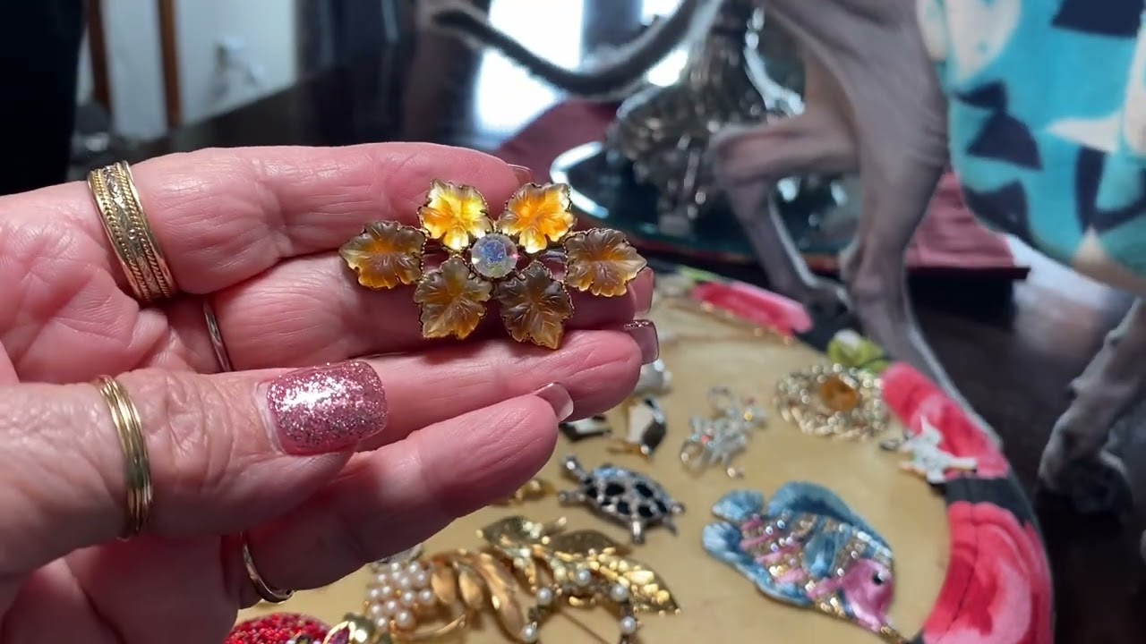 Vintage Brooches and Pins!