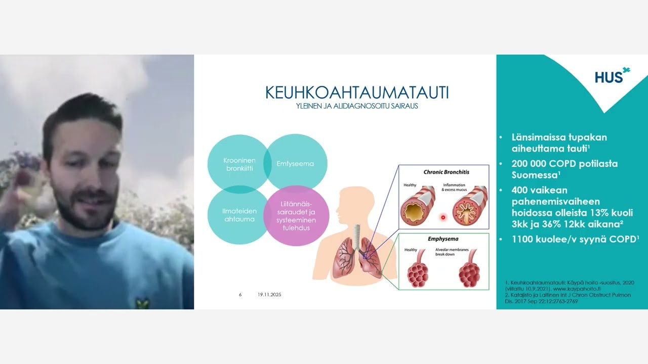 Keuhkoahtaumatauti – oikeilla oivalluksilla kohti parempaa arkea