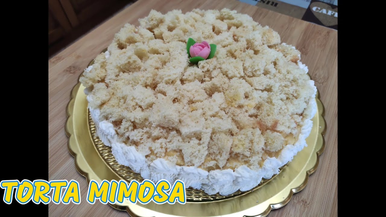 TORTA MIMOSA PER LA FESTA DELLA DONNA