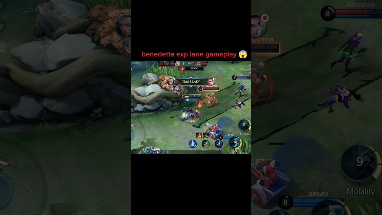 Benedetta exp lane gameplay 😱#shorts #mlbb #mobilelegends