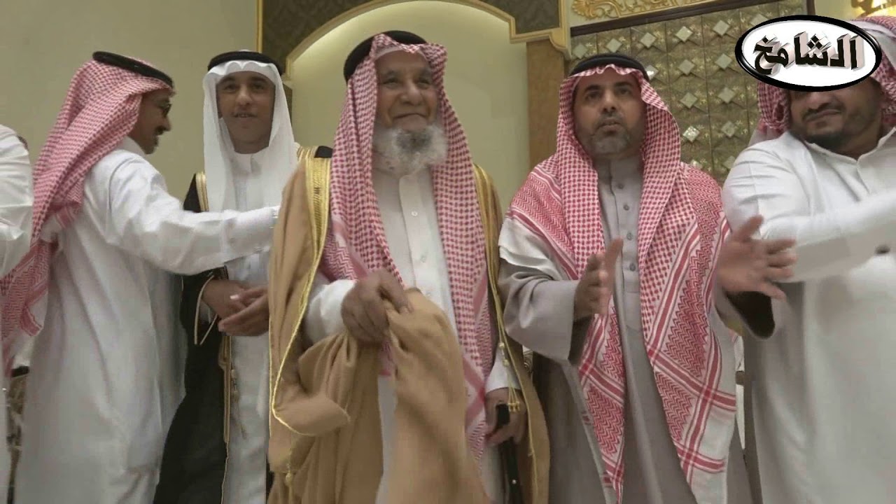 الدحه | كلمات و أداء الشاعر/  عبدالله جريبيع الجعفري | في أفراح الماجد | تصوير و مونتاج قناة الشامخ