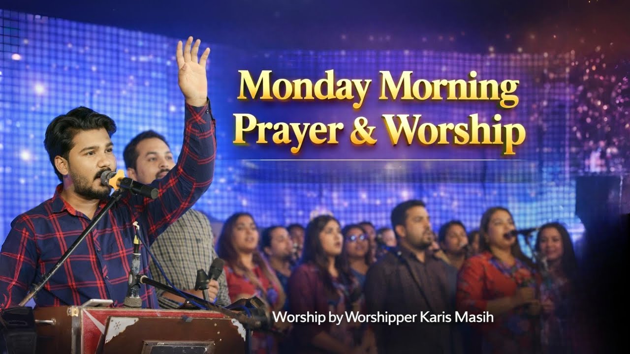 Monday Prayer Devotion - Praise & Woship by Karis Masih | Super blessed Worship Church Live Geet
