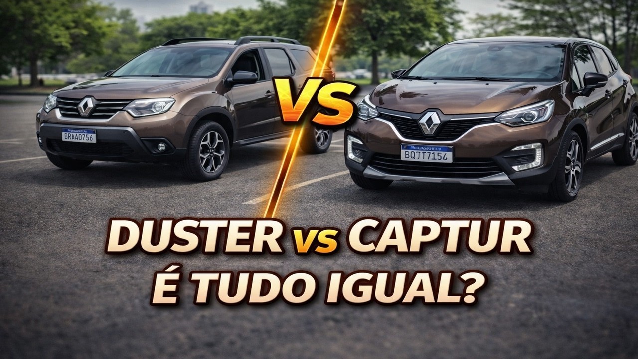 Duster ou Captur? Quais as diferenças dos dois SUVs da Renault