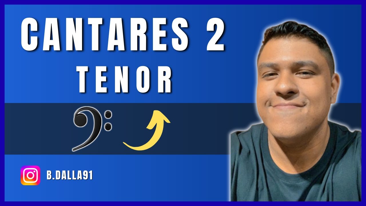 Cantares 2 - 1° Tenor #icm 🎧Escute com fone 🎶