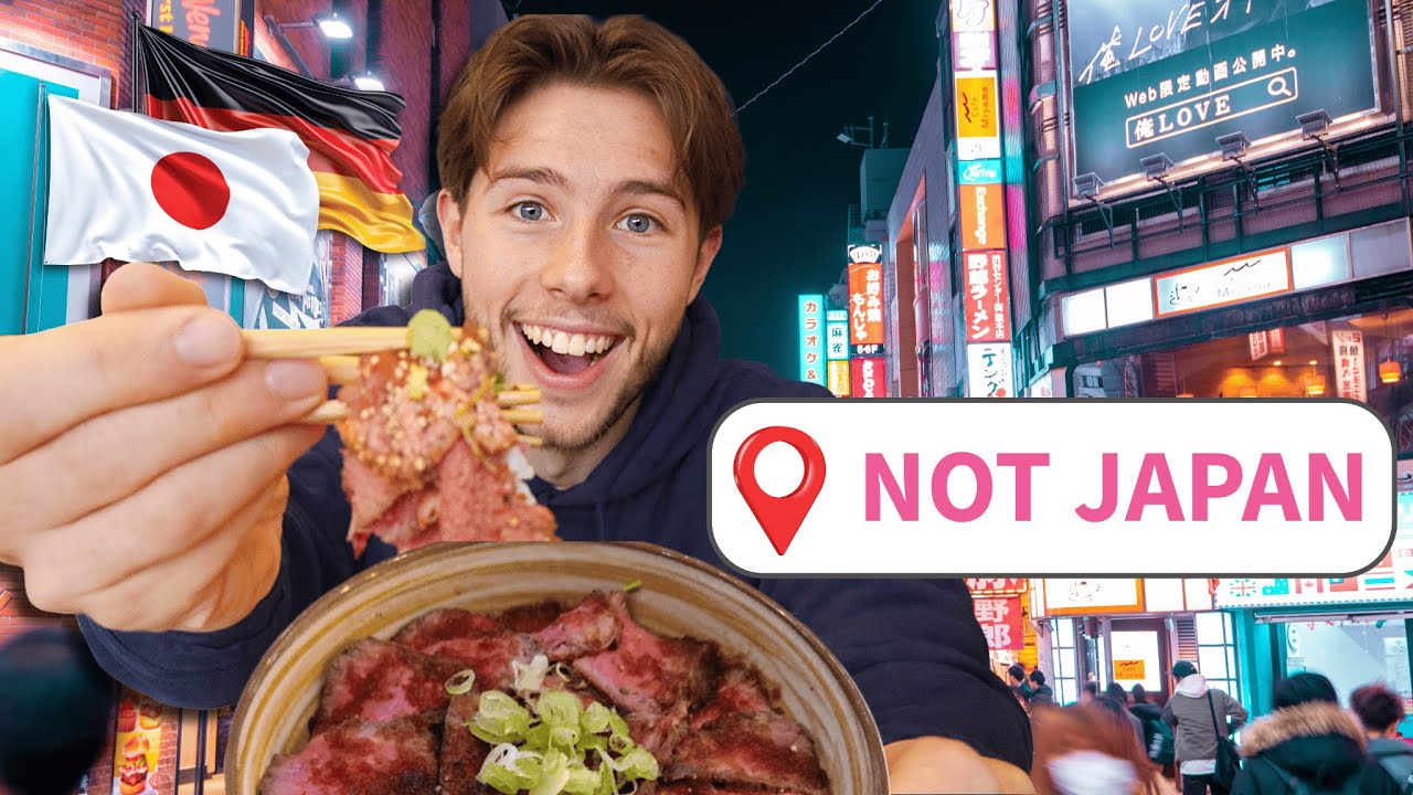 I Found Little Tokyo in the Middle of Europe! (Food Tour)