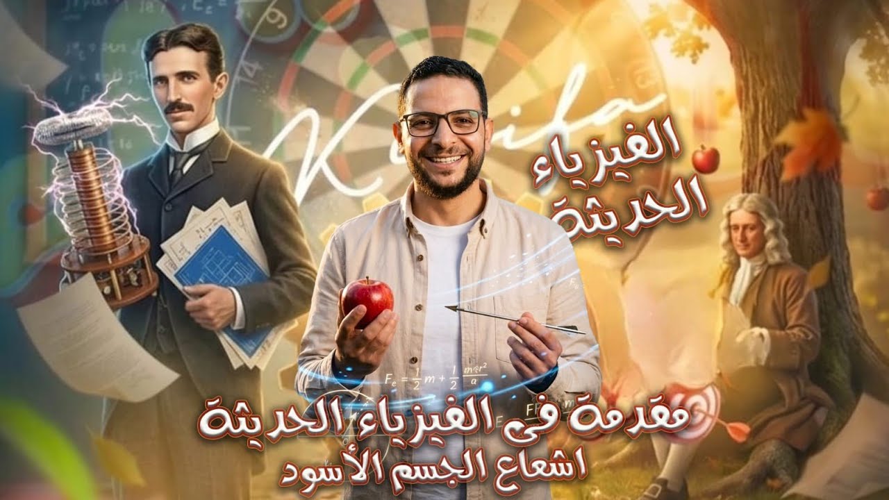 مقدمة في الفيزياء الحديثة (اشعاع الجسم الاسود) #عبدالرحمن_منير #فيزياء_الثانوية_العامة #فيزياء_٣ث 