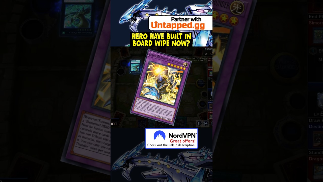 IS HERO GOOD NOW ⁉️#YuGiOh #YuGiOhDuelLinks #masterduel