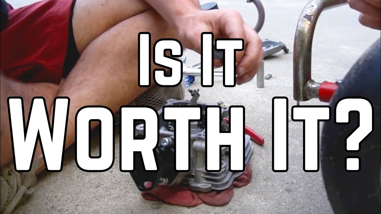 Modified vs. Stock 212cc Head