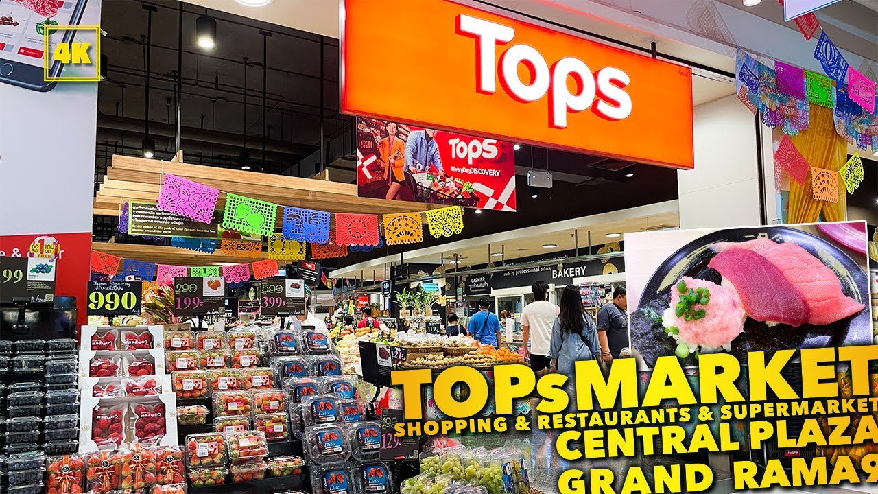 Tops MARKET & Shopping Area / CENTRAL PLAZA GRAND RAMA9 SHOPPING MALL