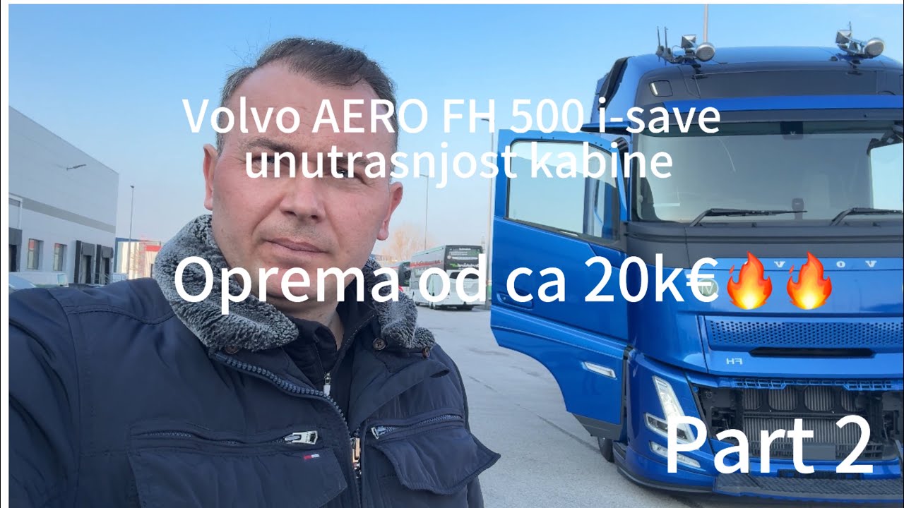 Volvo AERO FH 500 i-save unutrasnjost kabine oprema od ca. 20k€