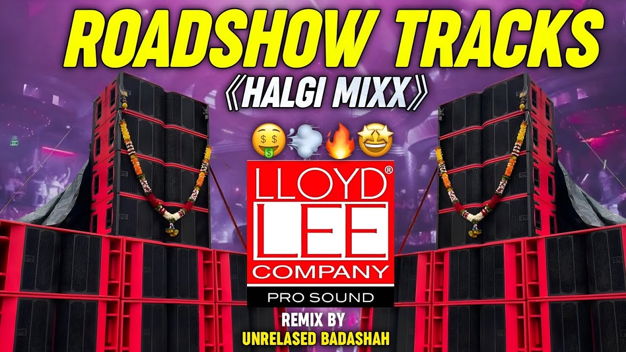 ROADSHOW HALGI MIXX TRACKS|MARATHI & HINDI NONSTOP DJ SONGS  2026|UNRELASED BADASHAH 