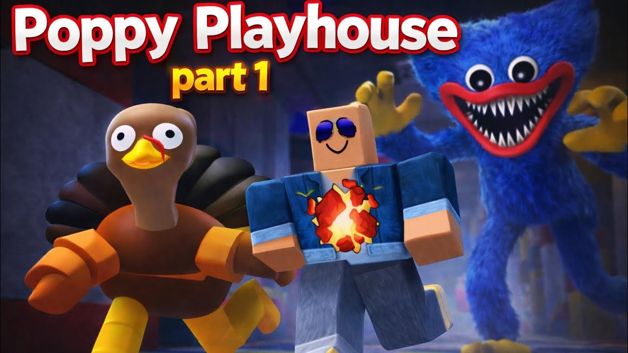Poppy playhouse Roblox part 1