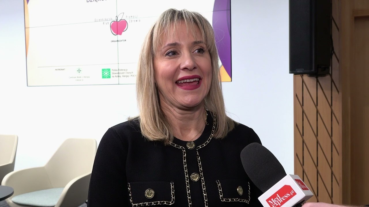Prof. Wioletta Pietruszewska: Terapia biologiczna to przełom w leczeniu polipów nosa