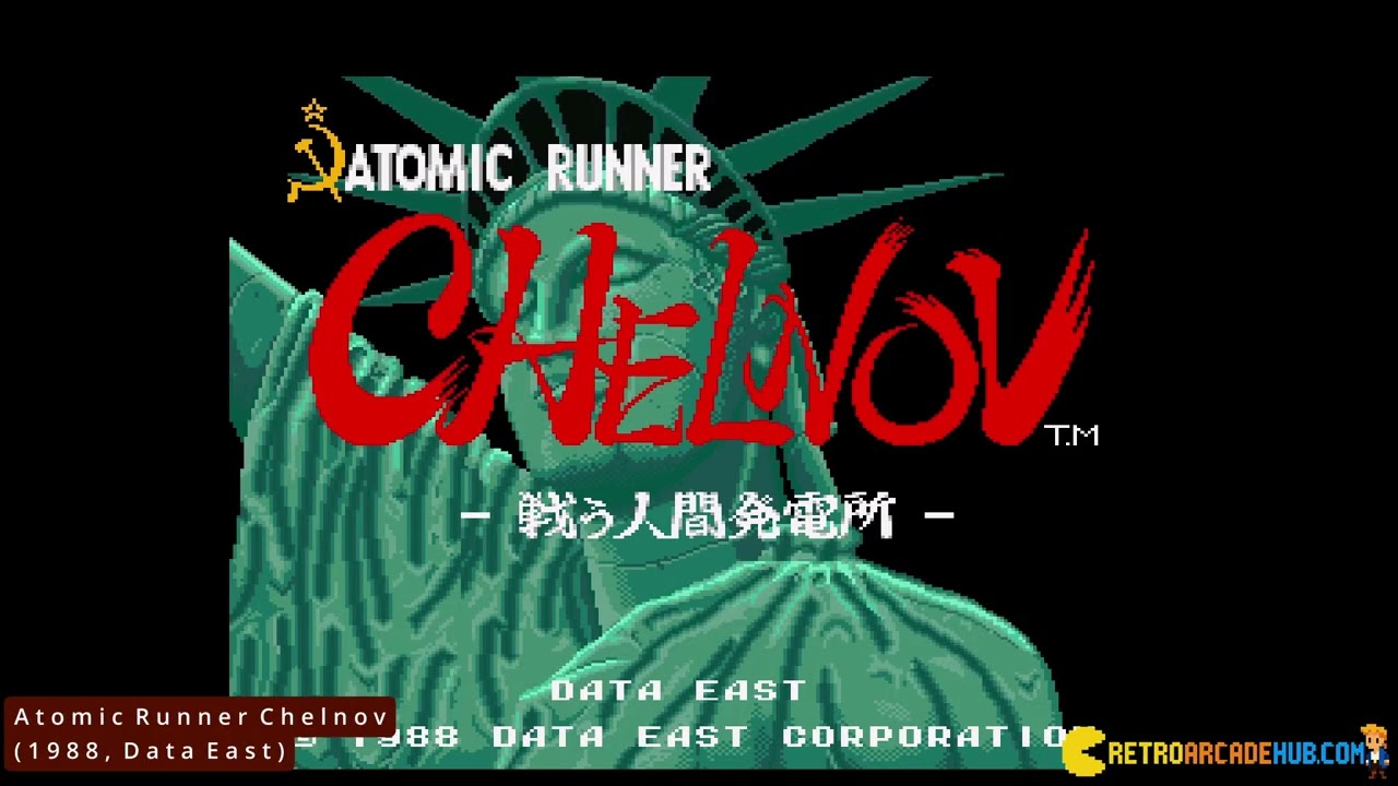 Atomic Runner Chelnov (1988, Data East) for ARCADE