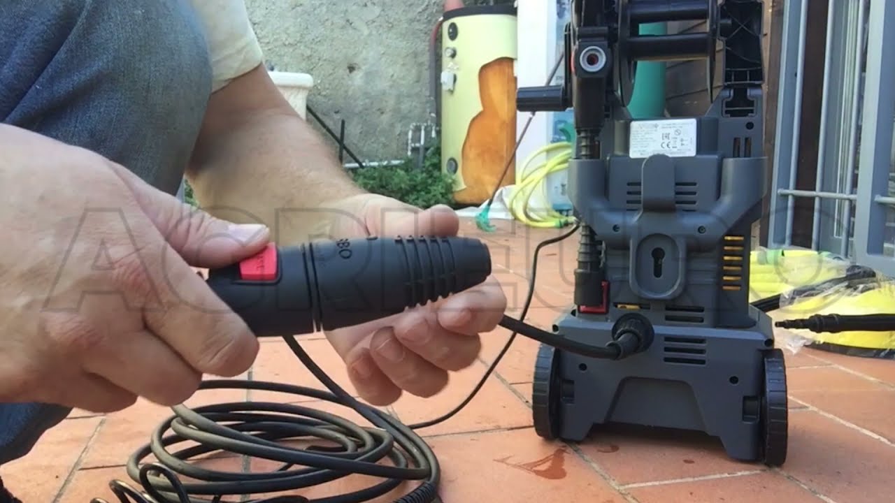 Funcionamiento Hidrolimpiadora Lavor Fury Extra 135 - Lavorwash eléctrica de agua fría