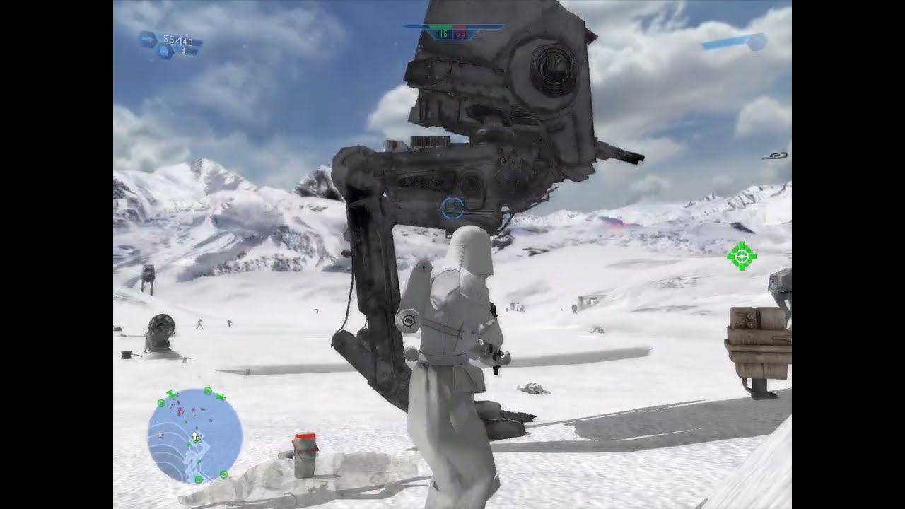 Star Wars Battlefront 'Update' mod (WIP) - early Hoth test