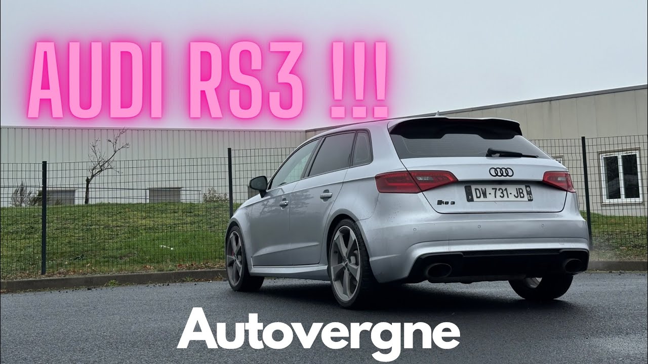 AUDI RS3 A 23 ANS !!! IL CONDUIT COMME UN BANDIT 😱😱😱