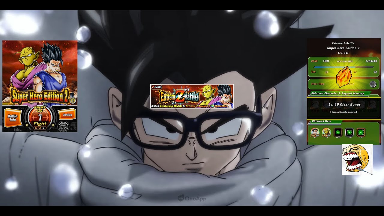 EXTREME Z BATTLE! SUPER HERO EDITION 2! This Got Hard Quick! DBZ Dokkan Battle! #dbzdokkanbattle