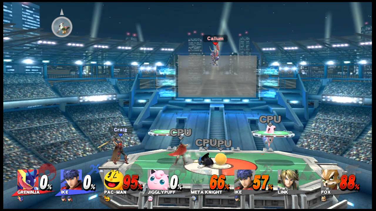 Super Smash Bros Wii U - 8 Player Smash Pokemon Stadium 2