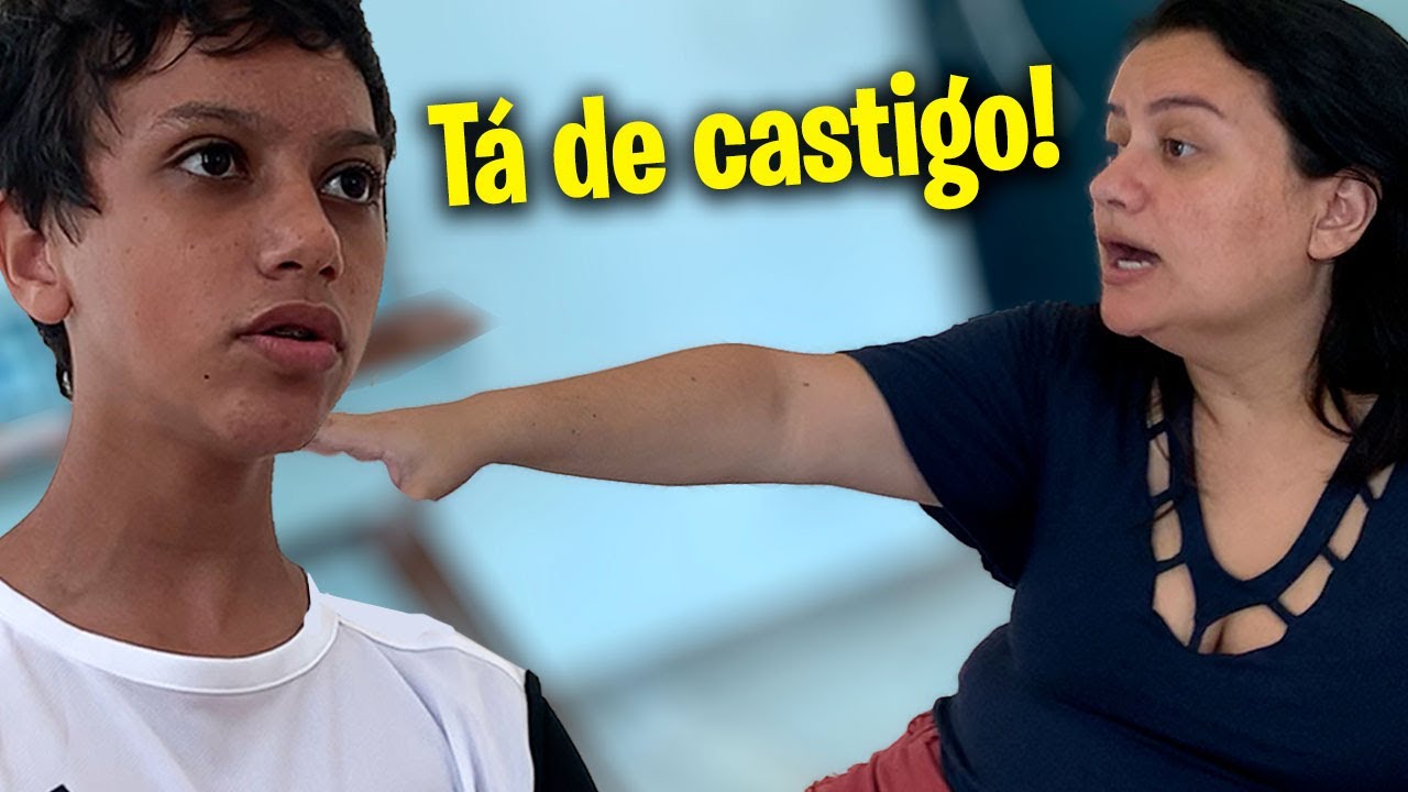 FIQUEI DE CASTIGO DEPOIS DA REUNIÃO DE PAIS NA ESCOLA! Gustavo TV