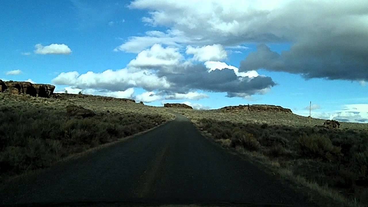 Oregon Outback Dashcam: Route 205 South from Burns, to Diamond