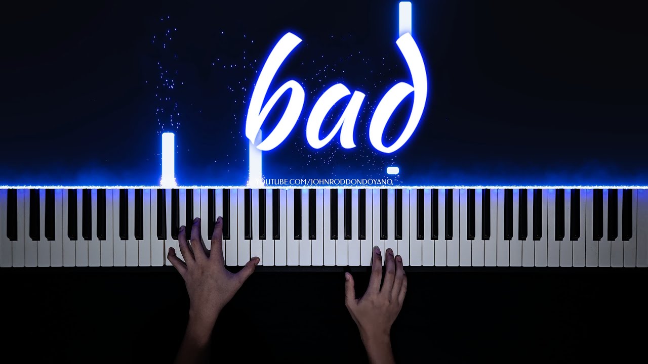 bad - @wavetoearth  | Piano Cover with PIANO SHEET