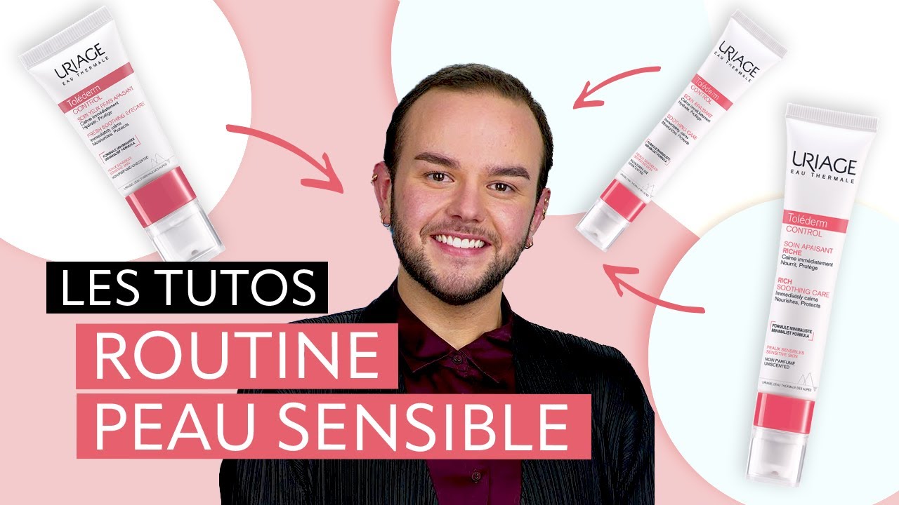 Peau sensible et intolérante : quelle routine adopter ? | Les Tutos au fil de l'eau | Uriage