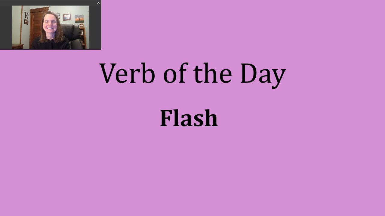 Verb of the Day - Flash