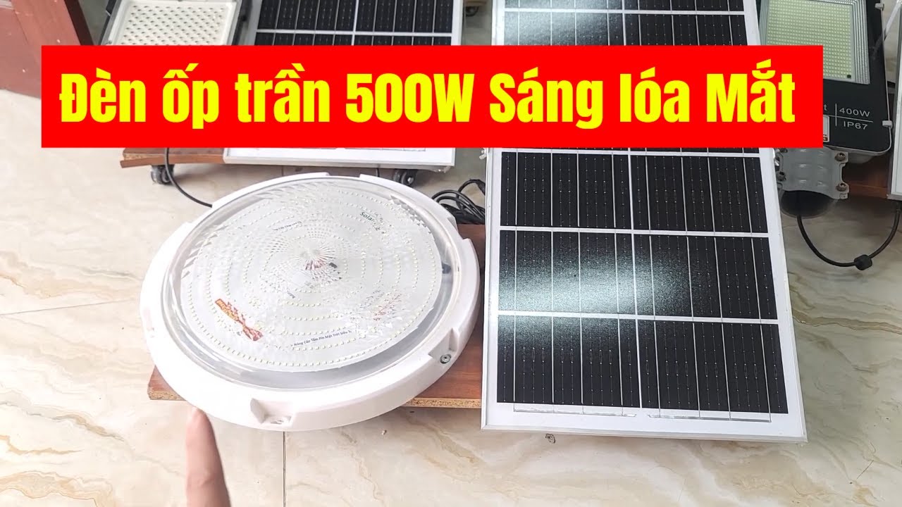 Tiếp tục mẫu đèn độ 500w Bản ốp trần lắp trong nhà Đường kính ngoài 40cm, đường kính trong 35cm