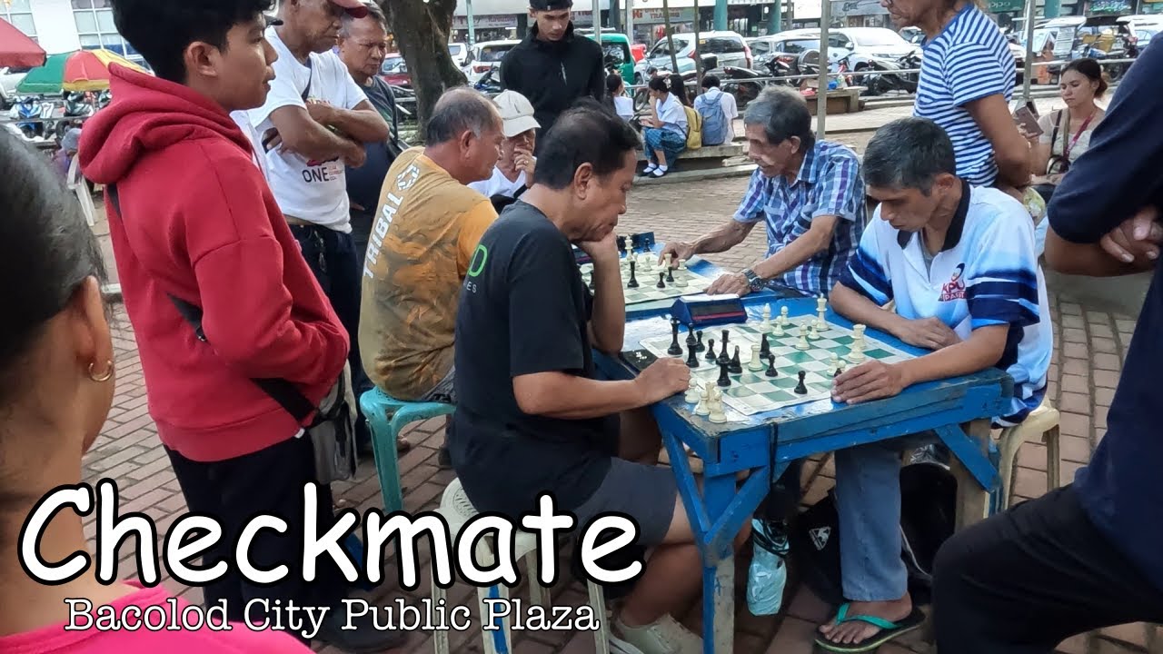 Checkmate Bacolod: Chess game in Bacolod City Public Plaza