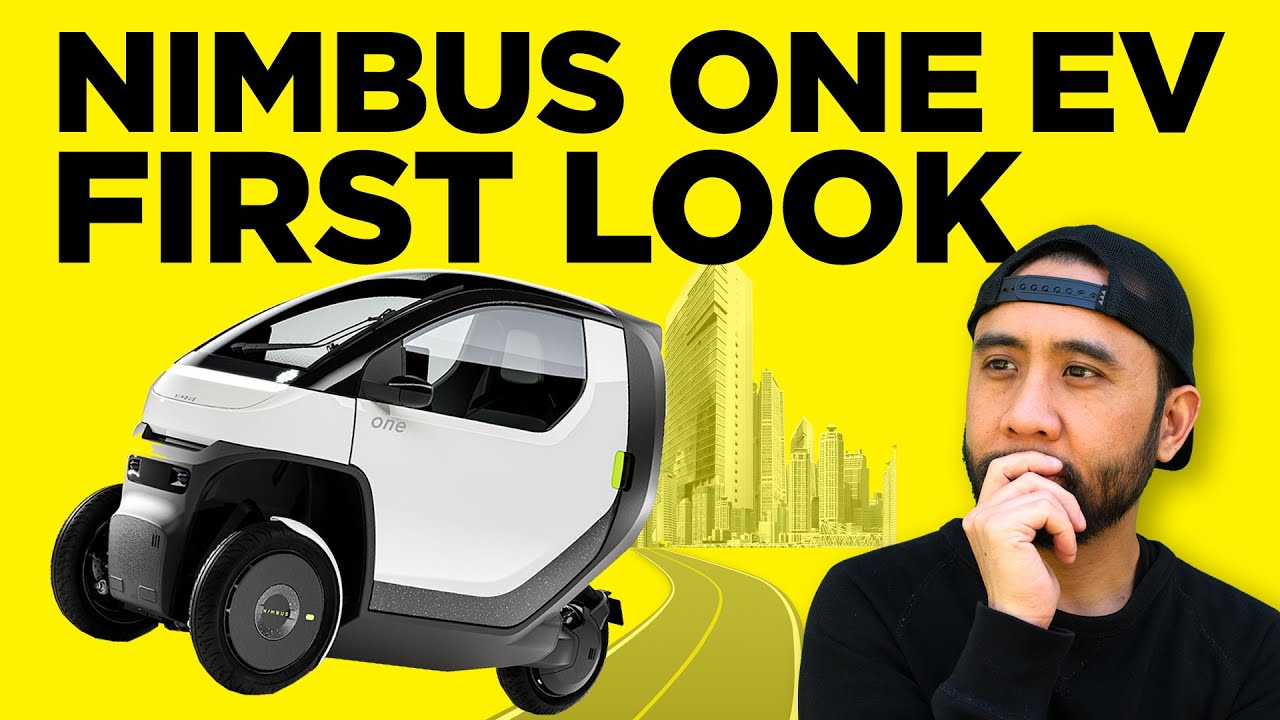 Test Riding the Nimbus One - a Futuristic 3 Wheeled Compact EV | RunPlayBack