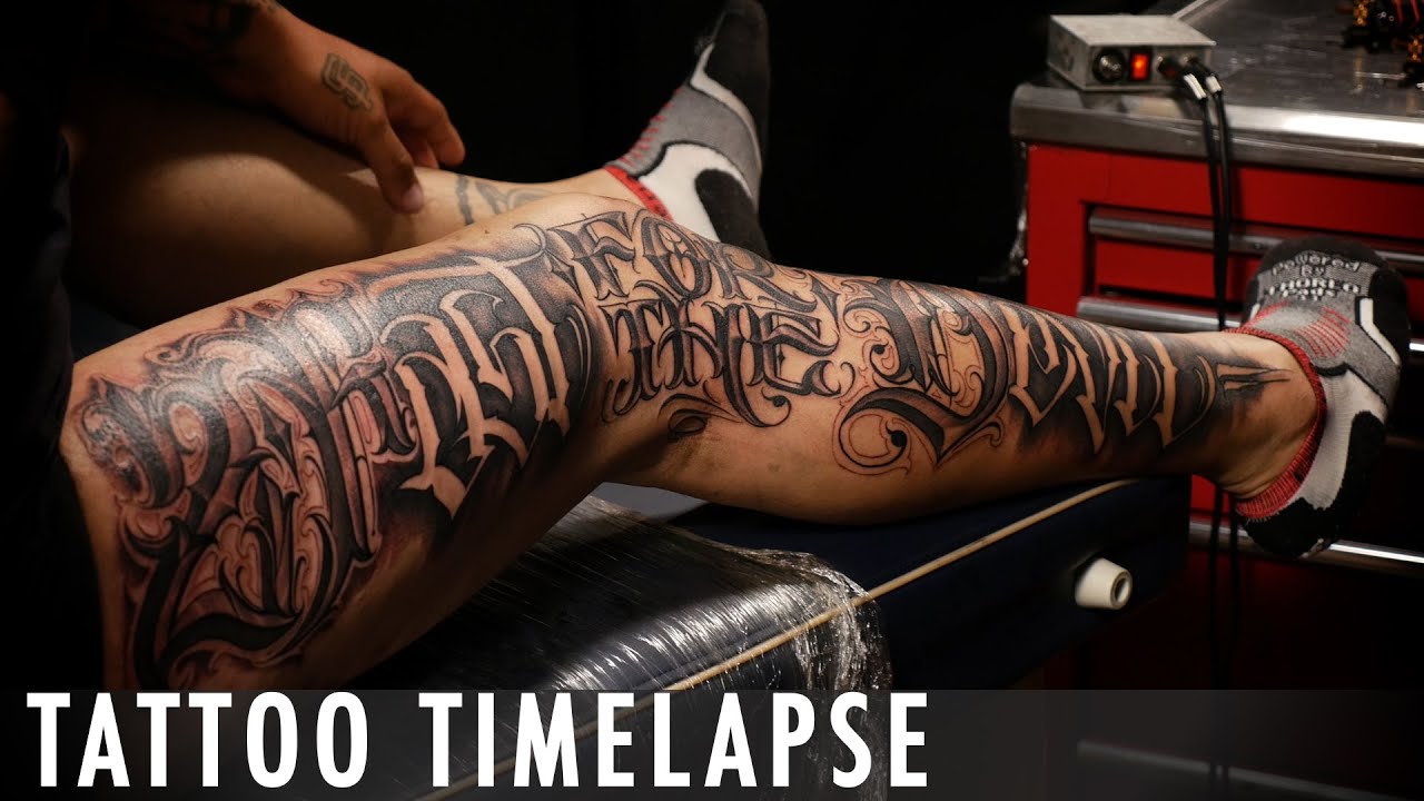 Tattoo Timelapse - Orks & Mystik