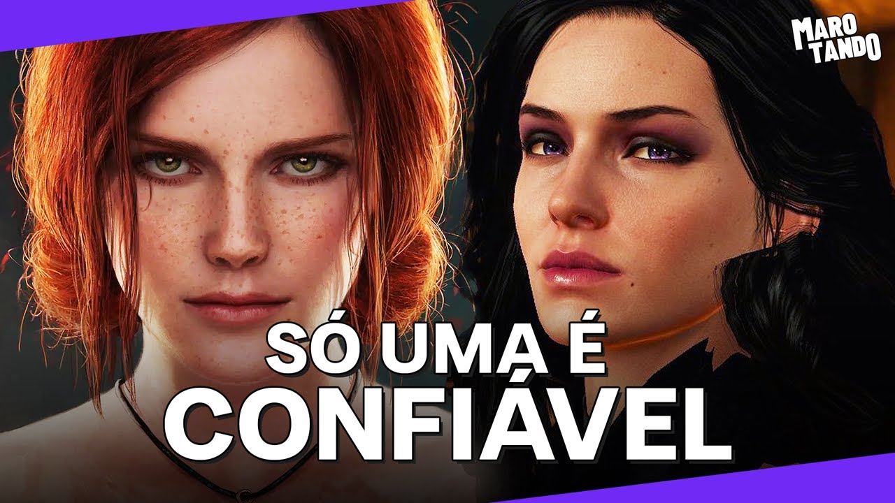 O VERDADEIRO amor do Geralt em THE WITCHER 3