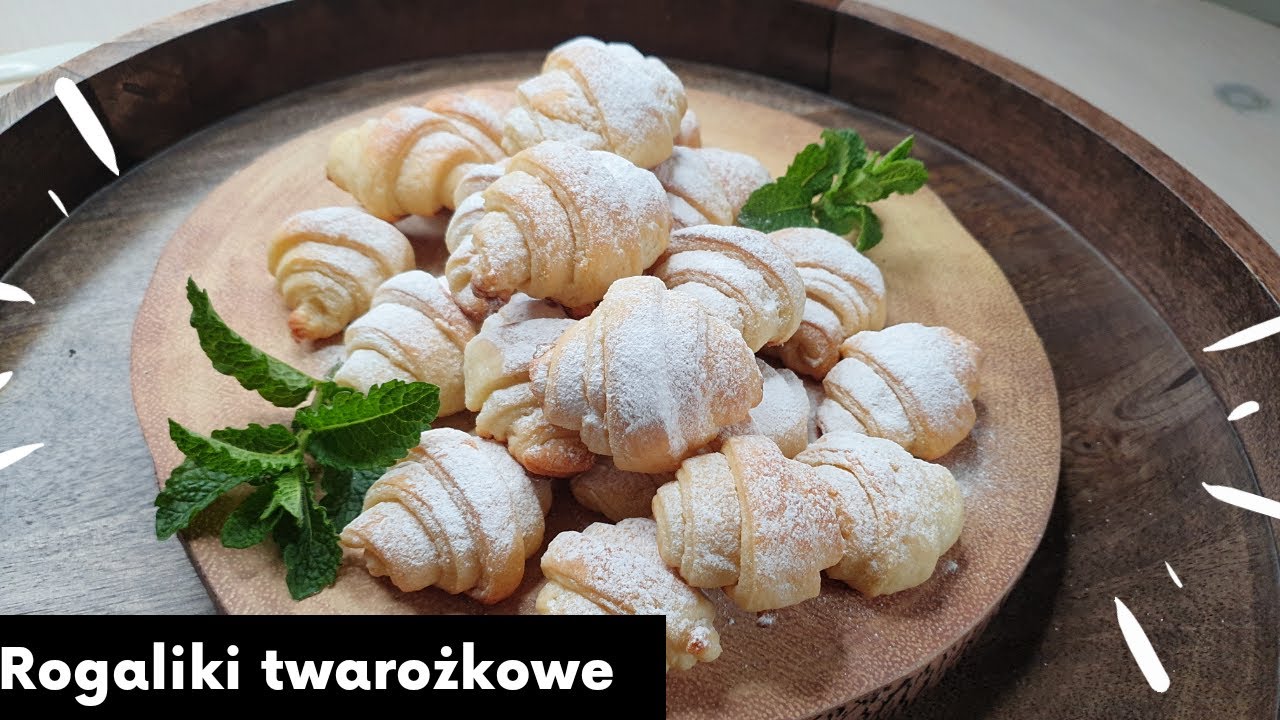 ROGALIKI TWAROŻKOWE - NA SŁODKO