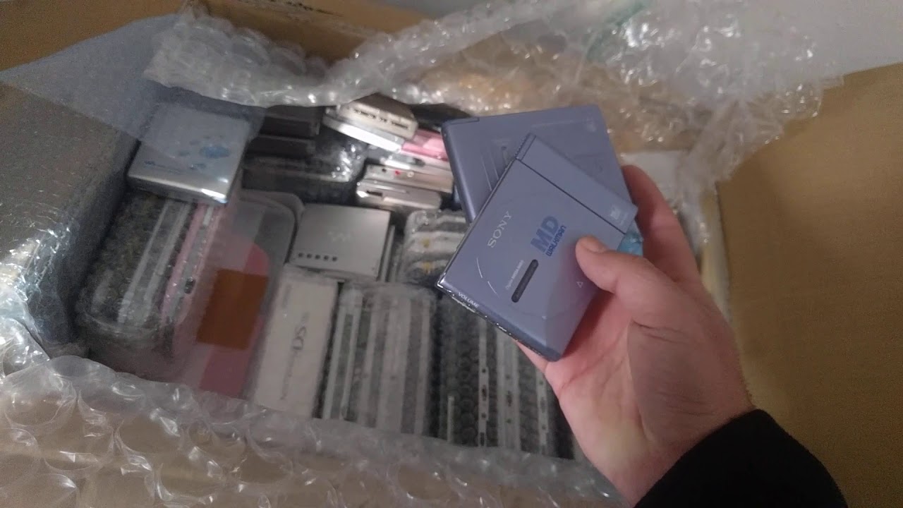 Unboxing Package from Japan Sendico 17 KG Psp MD Ipod