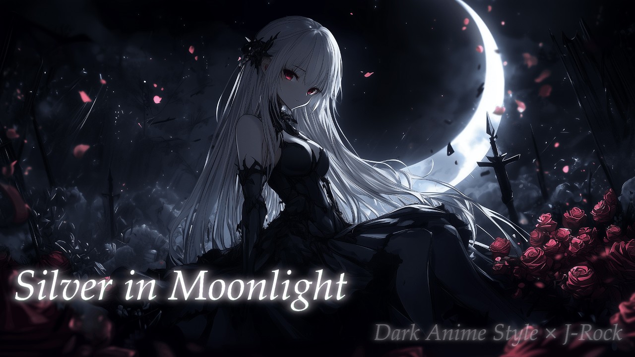 【Playlist】Silver in Moonlight｜中毒性×重低音×疾走感｜Emotional J-Rock × Anime OP ｜作業用・勉強用BGM