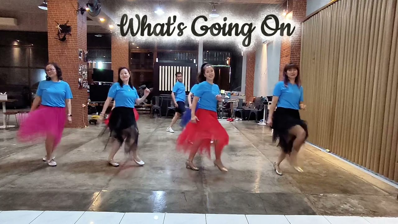 What's Going On Line Dance 