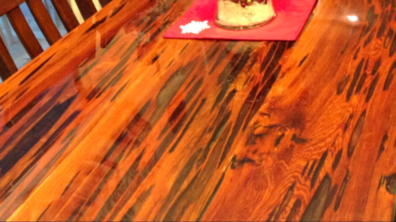 Epoxy Dining Table using Reclaimed Pecky Cypress Wood (FULL Tutorial)